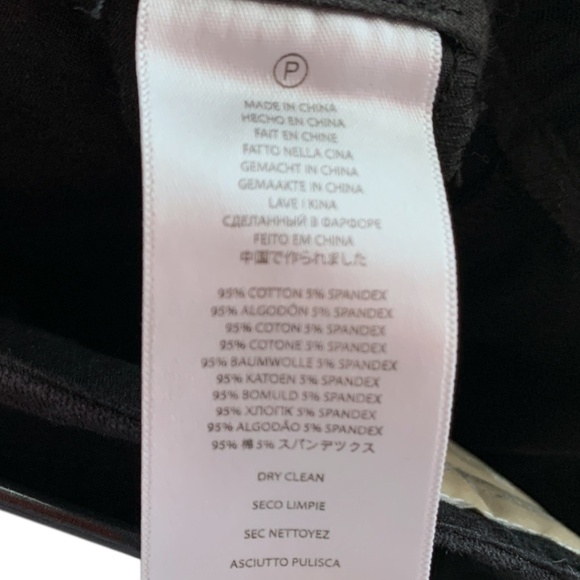 MICHAEL Michael Kors Women's Black Pants Size 2 Cotton Spandex Blend - Picture 2 of 7